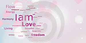 I am Unconditional Love Banner