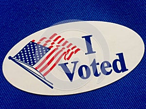 I voted sticker