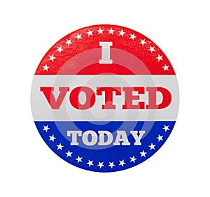 I Voted Today Sticker