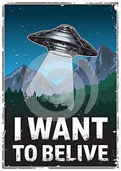 I want to belive poster