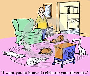 I want you to know I celebrate your diversity