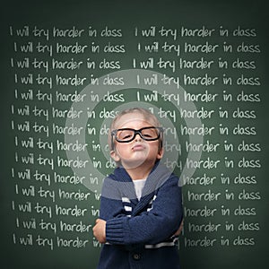 I will try harder in class