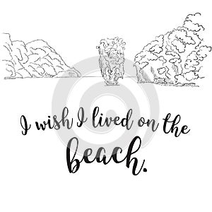 I Wish I Lived on the Beach photo