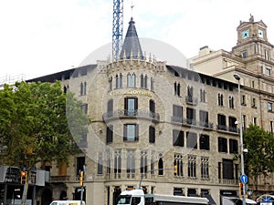 Catalana Occidente building in Barcelona, Spain