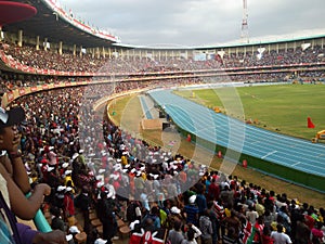 The IAAF World U18 Championships at the Moi international Sports Center, Kasarani. Nairobi.