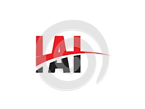 IAI Letter Initial Logo Design Vector Illustration photo