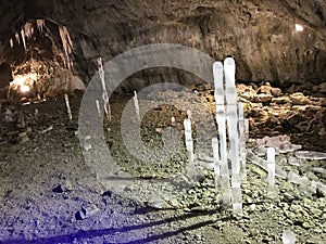 Ialominta cave stalactite photo