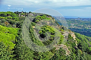 Ialyssos Monestary, Mount Filerimos, Rhodes, Greece. photo