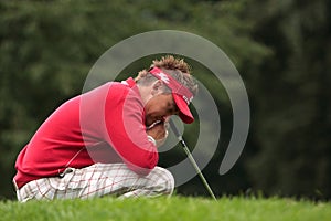 Ian Poulter pauses for thought