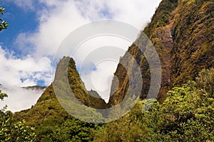 Iao Needle, at Iao Valley, Maui, Hawaii, USA