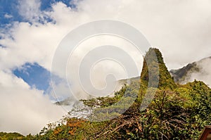 Iao Needle, at Iao Valley, Maui, Hawaii, USA