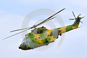 IAR 330 Puma SOCAT helicopter in flight