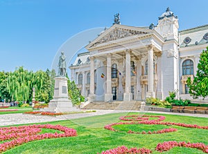 Iasi National Theatre in Iasi, Romania. The oldest national theatre and one of the most prestigious theatrical institutions in