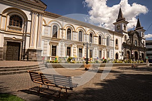 Ibrra Ecuador historic center