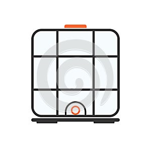 Ibc container icon.