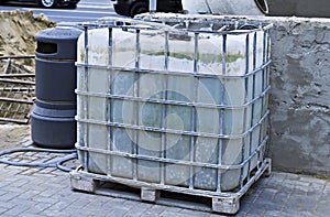 IBC container for liquid photo