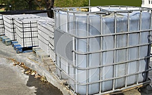 IBC container for liquid photo