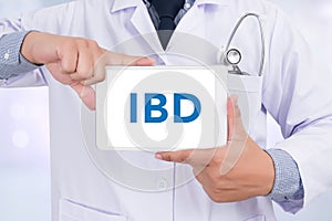 IBD - Inflammatory Bowel Disease. Medical Concept photo