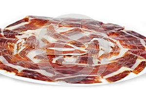 Iberian cured ham