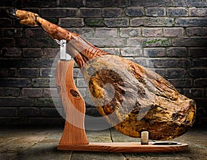 Iberian ham photo