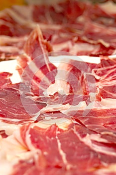 Iberian pig's ham photo