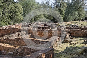 Iberian Village remains in Caldes de Montbui, Barcelona.