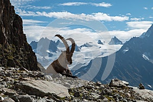 Ibex , French alps