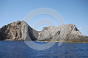 Tago Mago island rocks photo