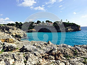 Ibiza blue beach Majorque photo