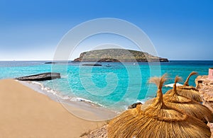 Ibiza Cala Comte conta beach Balearics photo