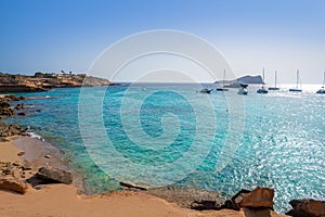 Ibiza Cala Comte conta beach Balearics photo