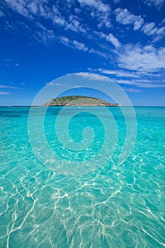 Ibiza Cala Conta Comte beach in Sant Josep photo