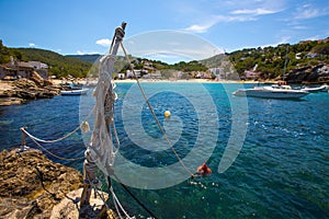 Ibiza Cala Vedella Vadella in Sant Josep at Balearics photo