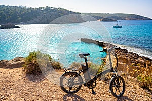 Ibiza Cala Xarraca in Sant Joan of Balearics