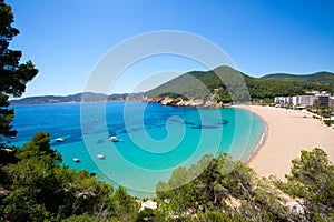 Ibiza caleta de Sant Vicent cala San vicente san Juan photo