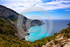 Ibiza Cap Llentrisca view from Sa Pedrera in Balearic photo