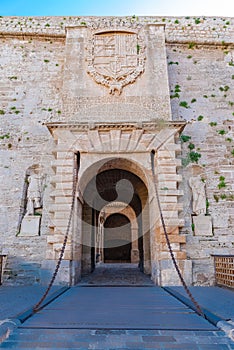 Ibiza,  the old city of Eivissa