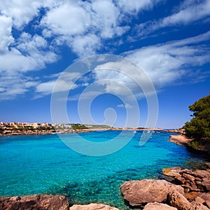 Ibiza Port des Torrent near San Antonio beach photo