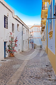 Ibiza, street of Eivissa