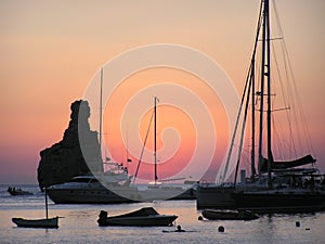 Ibiza sunset photo