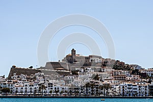 Ibiza view from the harbour photo