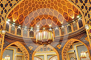 Ibn Battuta Persia Court Dome3 photo