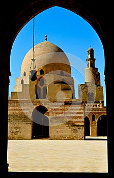 Ibn Tulum mosque in Cairo in Cairo