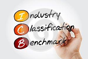 ICB - Industry Classification Benchmark acronym