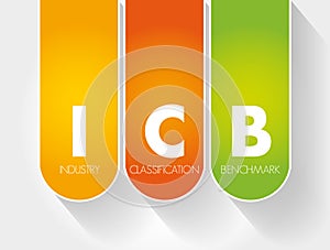ICB - Industry Classification Benchmark