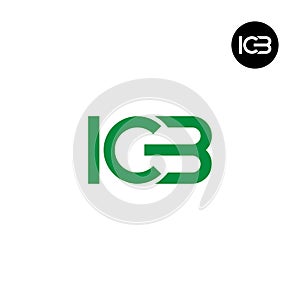 ICB Logo Letter Monogram Design