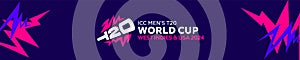 , ICC Mens T20 World Cup Cricket 2024 in the US and West Indies logo