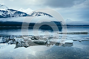 Ice Along the Chilkat, Haines Alaska 2