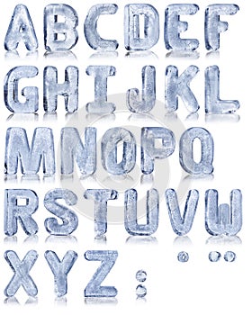 Ice alphabet