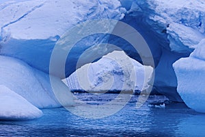 Ice arch - Antarctica